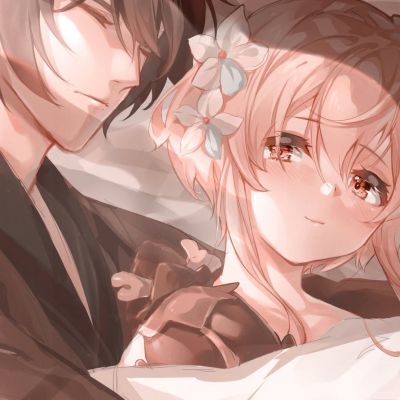 老公老婆一左一右头像简单