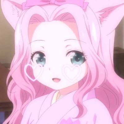 二次元头像白发女生图片