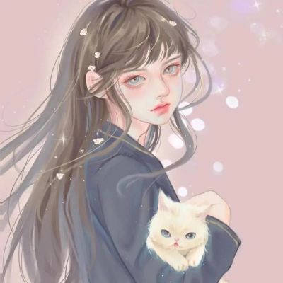 情侣头像左一右唯美