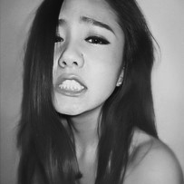 简笔头像女生唯美简约