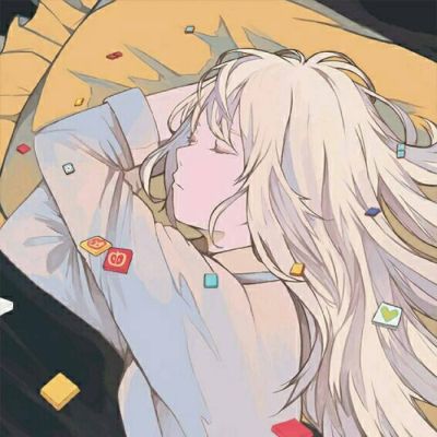 动漫女头像可爱搞怪