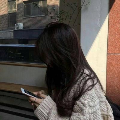 个性头像女生气质背影