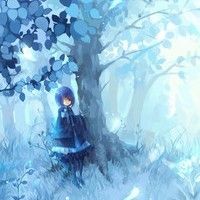 头像动漫伤感女