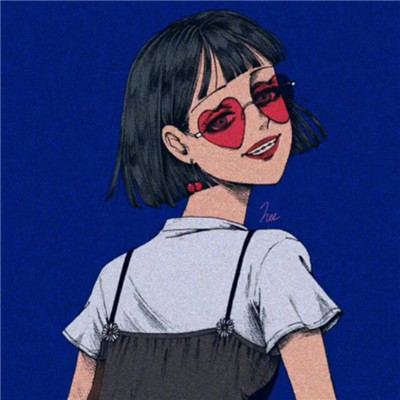漫画头像 女生 冷酷 高冷
