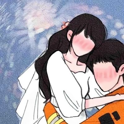 动漫情侣头像女强男弱