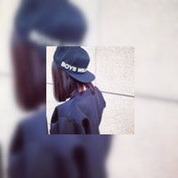 休闲头像女背影