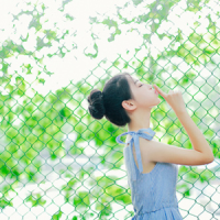 头像女ins高级质感背影露营,野餐