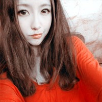 qq红色头像女生