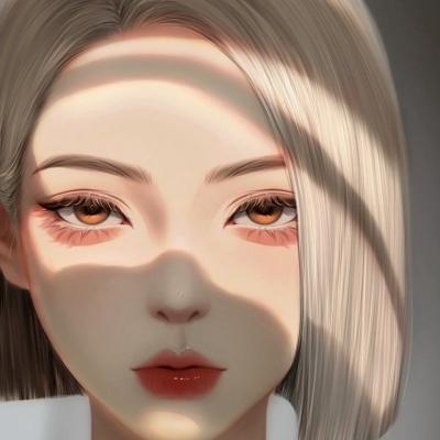 招财头像女生