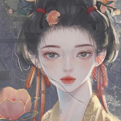 新年可爱头像女生古风