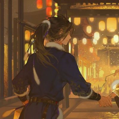 2023红色头像卡通