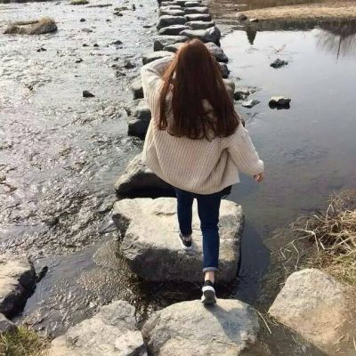 气质女生头像图片大全背影