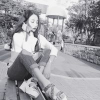 女头像ins高级质感不露脸有日落
