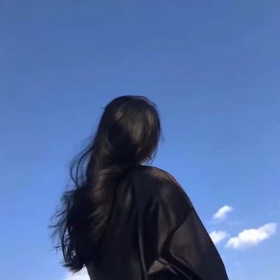 日落背影头像