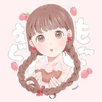 黑暗系少女头像动漫
