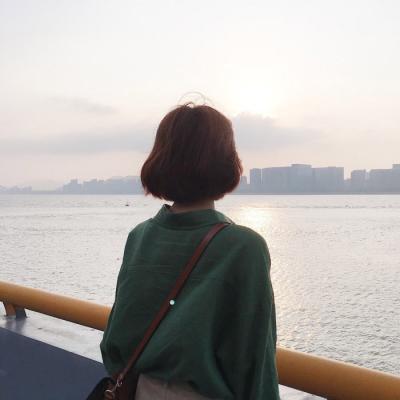 高清头像女背影