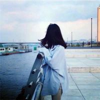 头像图片女生小清新背影