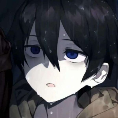 个性动漫男头像 伤感
