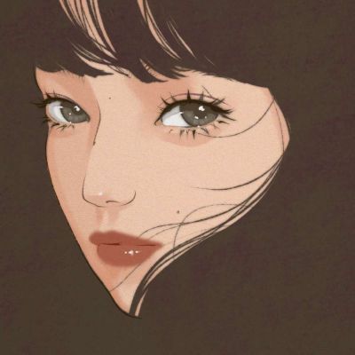 女插画头像