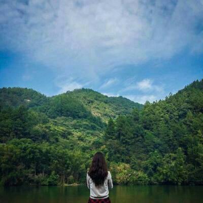 美女头像图片 微信 背影