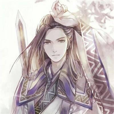 唯美意境动漫头像男