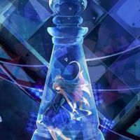 蓝色头像ins高级质感动漫
