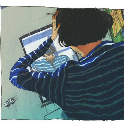 头像男伤感动漫 悲伤
