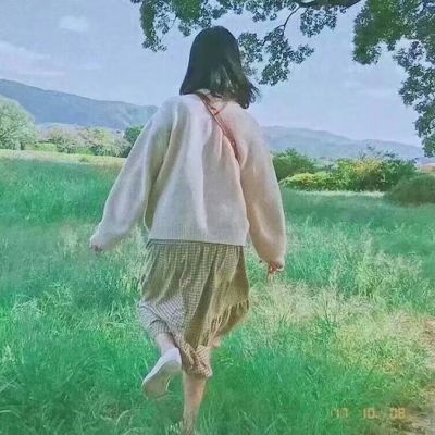 短发头像女2021最新款背影