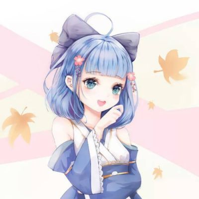 头像女可爱小清新卡通二次元