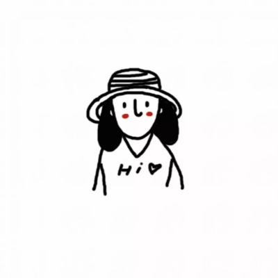 简约表情头像黑白