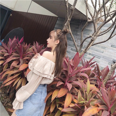 小清新背影女生头像