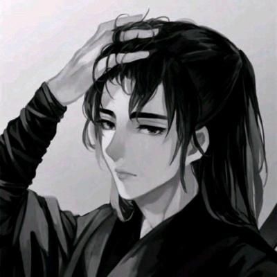 头像男古风手绘