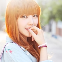 头像清新女