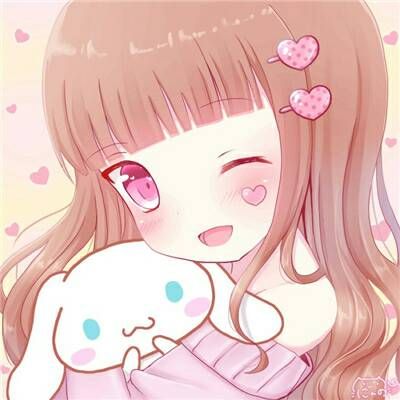 微信头像可爱卡通小女孩