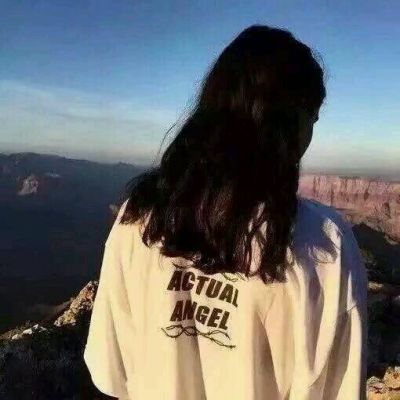 头像女ins高级质感背影