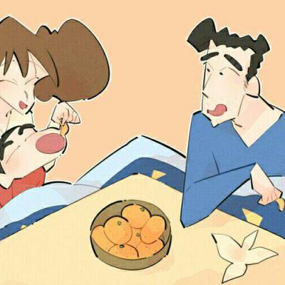 蜡笔小新微信头像女生