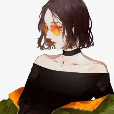女头像ins高冷动漫
