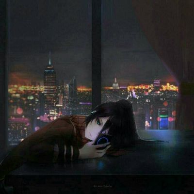 可爱女生背影头像