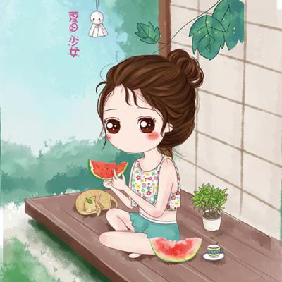 可爱卡通的头像小清新