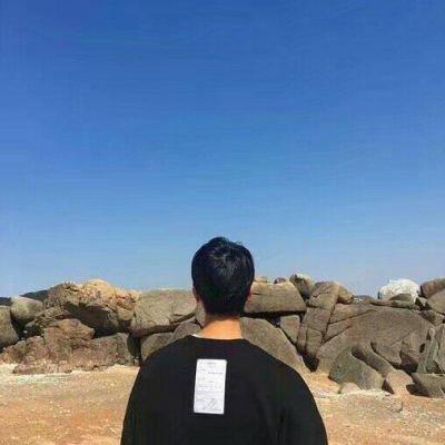 微信头像男生背影高清